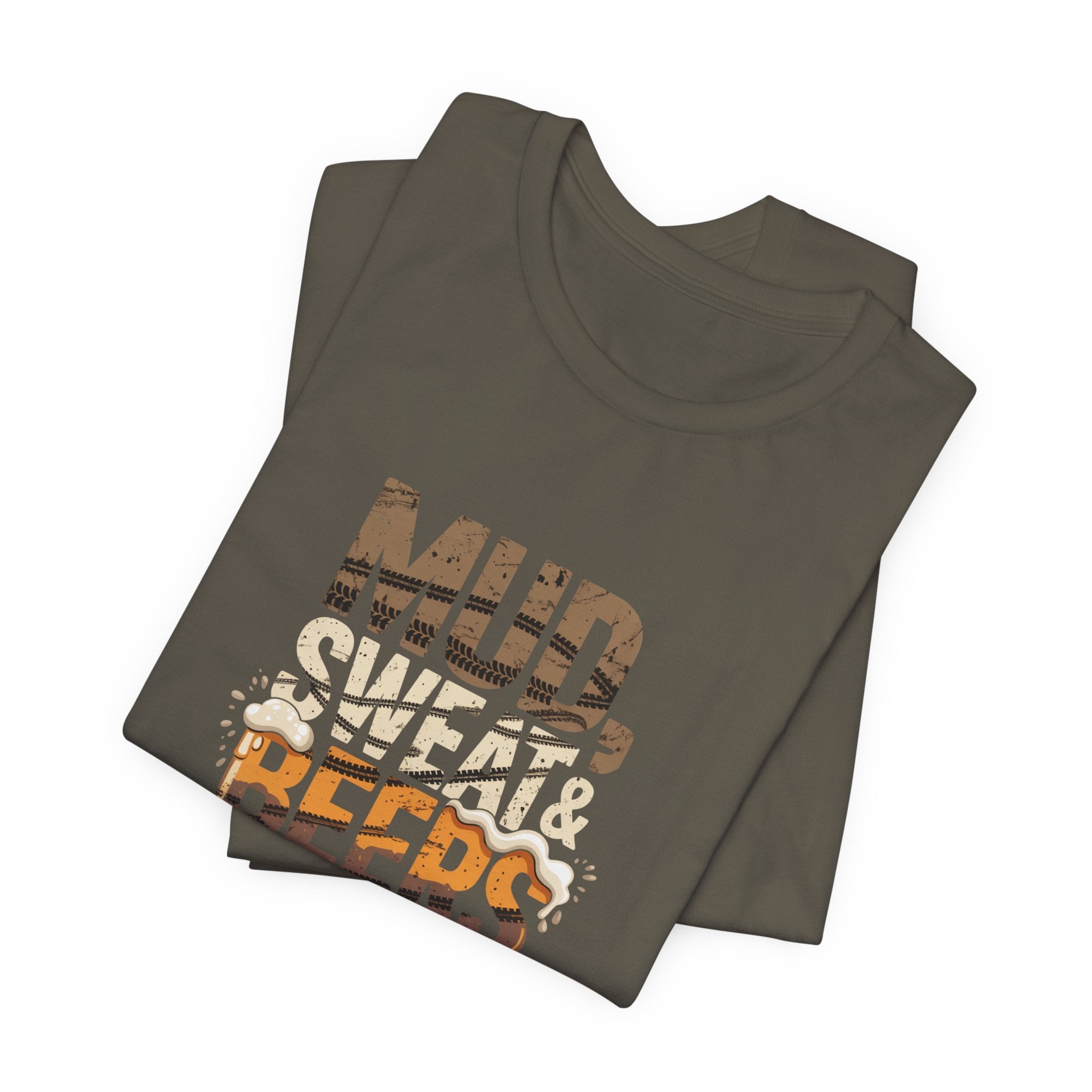 Mud, Sweat & Beers T-Shirt — Off-Road, BBQ & Beer Festival Tee