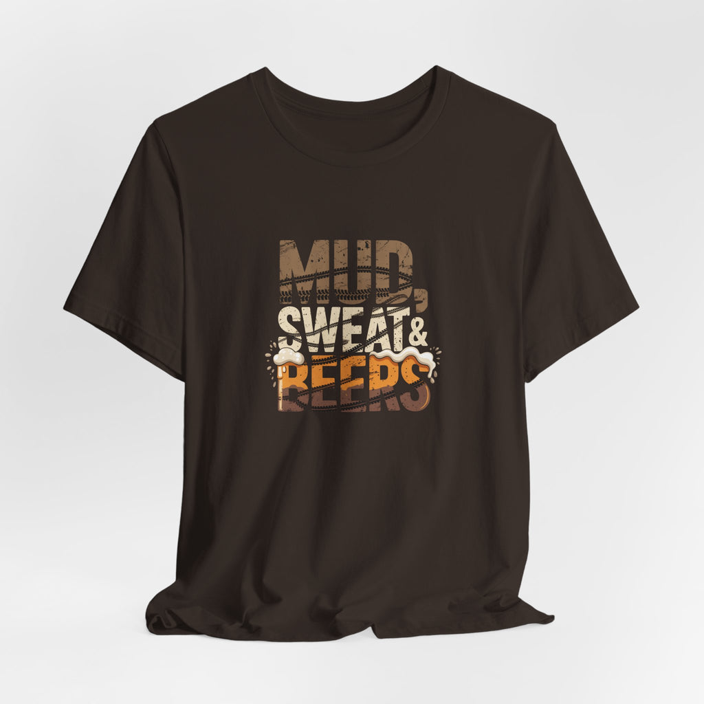 Mud, Sweat & Beers T-Shirt — Off-Road, BBQ & Beer Festival Tee