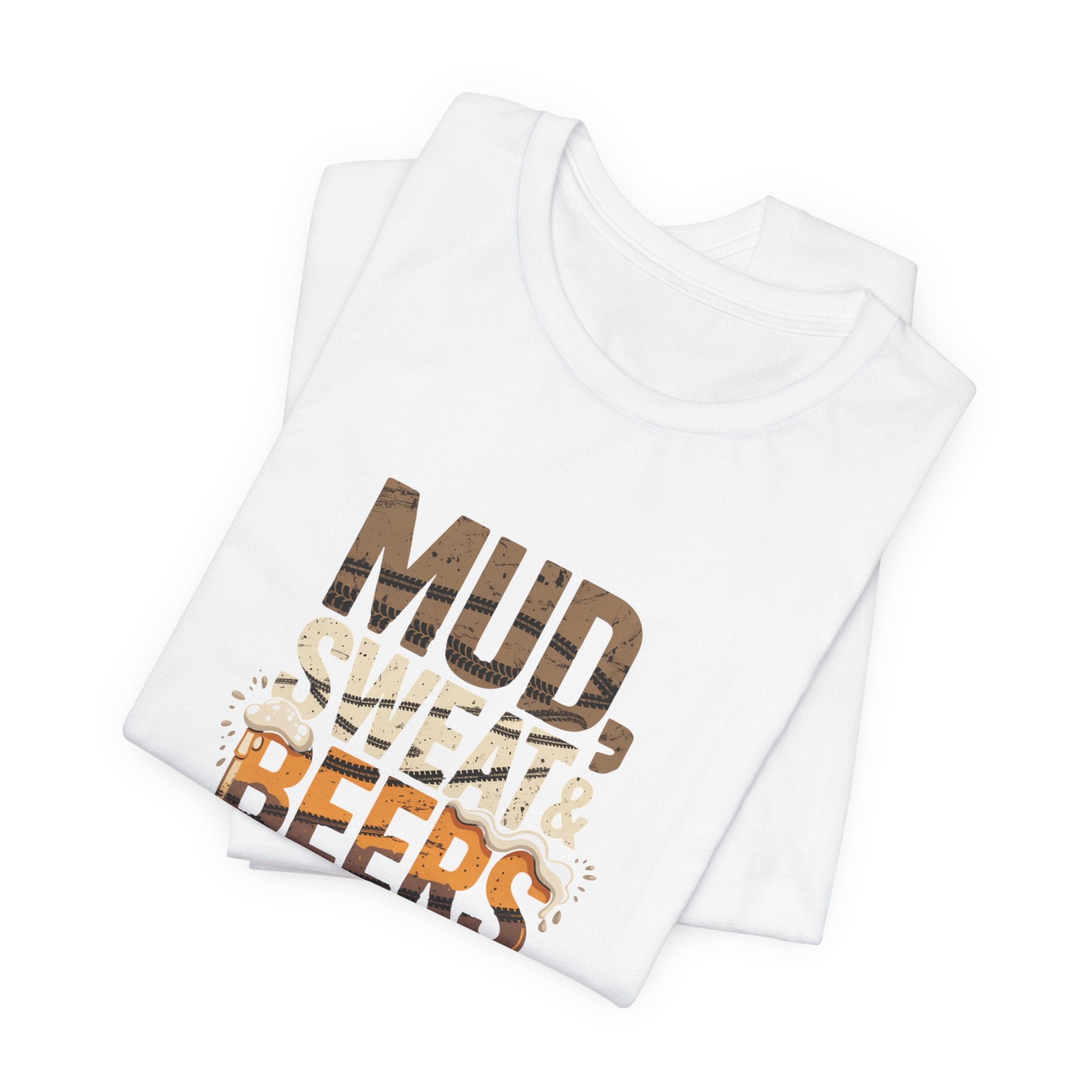 Mud, Sweat & Beers T-Shirt — Off-Road, BBQ & Beer Festival Tee
