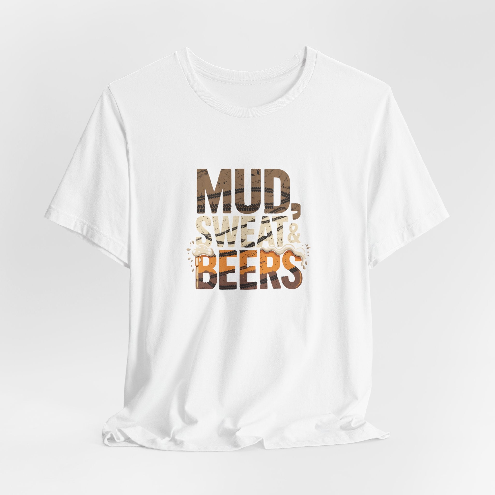 Mud, Sweat & Beers T-Shirt — Off-Road, BBQ & Beer Festival Tee